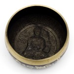 Тибетская поющая чаша (с деревянным пестом)