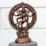 Бог Шива Натараджа (господин танца), силумин