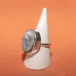 Кольцо, серебро, натуральный камень, Дикая друза пустынная, 9.25 г, проба 925, размер 19