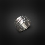 Кольцо, серебро, 8.42 г, проба 925, размер 18