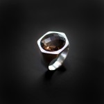 Кольцо, серебро, натуральный камень, Кварц, 7.66 г, проба 925, размер 19