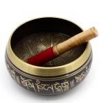 Тибетская поющая чаша (с деревянным пестом)