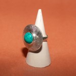 Кольцо, серебро, натуральный камень, Говлит, 14.38 г, проба 925, размер 16