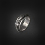 Кольцо, серебро, 6.98 г, проба 925, размер 17.5