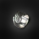 Кольцо, серебро, 9.3 г, проба 925, размер 17