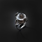 Кольцо, серебро, натуральный камень, Лабрадор, 5.7 г, проба 925, размер 19