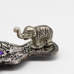 Подставка под классические благовония, Будда, Слон, алюминий