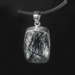 Подвеска, серебро, натуральный камень, Рутиловый кварц, 19.58 г, проба 925