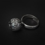 Кольцо, серебро, 10.98 г, проба 925, размер 18